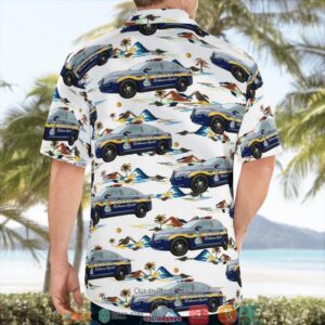 Delaware Capitol Police Ford Taurus Police Interceptor 3D Hawaii Shirt