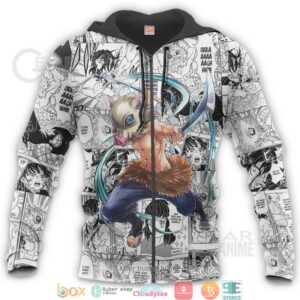 Demon Slayer Inosuke Anime Mix Manga Kny 3D Shirt Hoodie