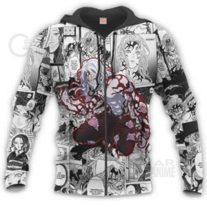 Demon Slayer Muzan Kibutsuji Anime Mix Manga Kny 3D Hoodie Shirt