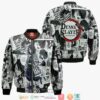 Demon Slayer Obanai Iguro Anime Mix Manga Kny 3D Shirt Hoodie