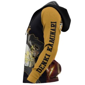 Denki Kaminari Chargebolt Hero Mha Custom Anime 3D Hoodie Shirt