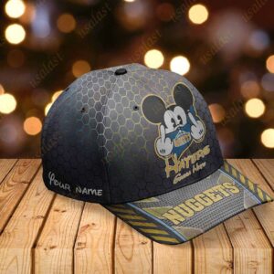 Denver Nuggets Mickey Mouse Haters Gonna Hate Custom Name Hat Cap