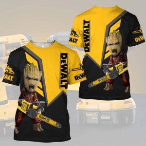 Dewalt Groot Guaranteed Touch 3D Shirt Hoodie