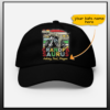 Dinosaur Grandpasaurus Custom Name Cap