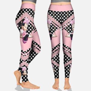 Disney Minnie Mouse Pink Custom Name 3D Hoodie Pant