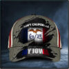 DonT California My Iowa Cap Vintage Usa Flag Cap