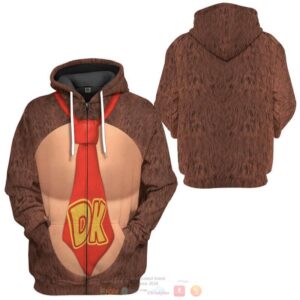 Donkey Kong 3D Shirt Hoodie