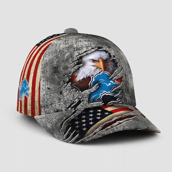Eagle America Detroit Lions Cap Eagle America Detroit Lions Cap