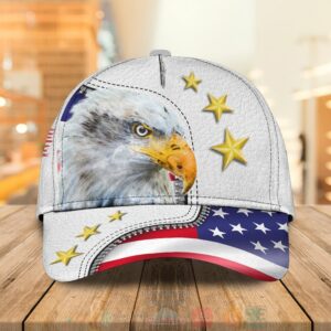 Eagle The Legend White Custom Name Cap