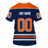 Edmonton Oilers Personalized 3D Hoodie Shirt