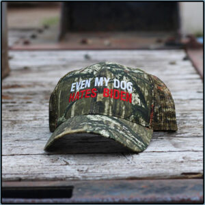Even My Dog Hates Biden Hat Cap