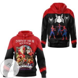 Everybody Has An Addiction Mine Just Happens Spiderman Hoodie