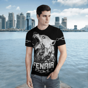 Fenrir Chains Viking 3D Shirt Hoodie