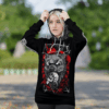 Fenrir Wolf Skull 3D Shirt Hoodie