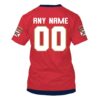 Florida Panthers Personalized Red 3D Hoodie Shirt