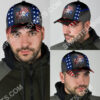 Fourth Of July American Flag Horse All Over Printed Classic Cap
