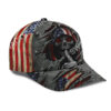 Fourth Of July American Flag Skull All Over Printed Classic Cap