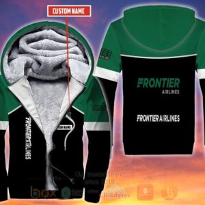 Frontier Airlines Flights Personalized Fleece 3D Hoodie