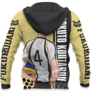 Fukurodani Bokuto Koutarou Haikyuu Custom Anime 3D Hoodie Shirt