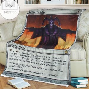 Game Mtg Magic The Gathering JesterS Cap Blanket