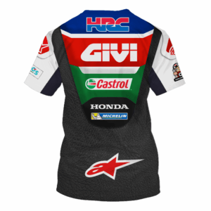 Givi Castrol Honda 3D Shirt Hoodie