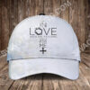 God I Fell In Love With The Man Who Died For Me All Over Printed Classic Cap