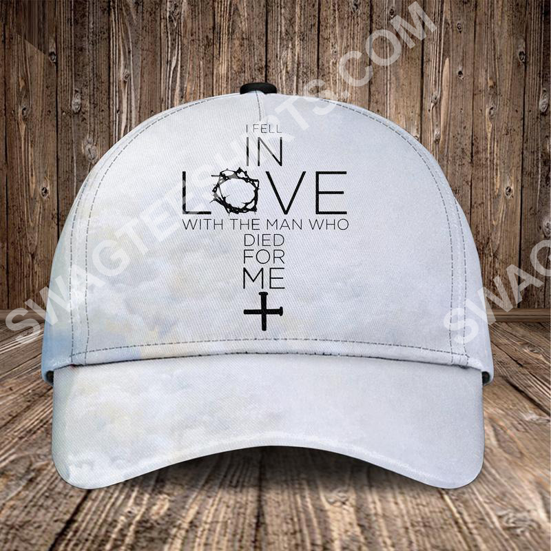 God I Fell In Love With The Man Who Died For Me All Over Printed Classic Cap God I Fell In Love With The Man Who Died For Me All Over Printed Classic Cap