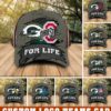 Green Bay Packers And Custom Logo Sport Teams For Life Cap