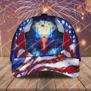 Happy Independence Day American All Over Printed Classic Cap