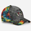 Hippie Tie Dye Classic Cap Hat