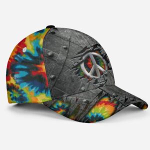 Hippie Tie Dye Classic Cap Hat