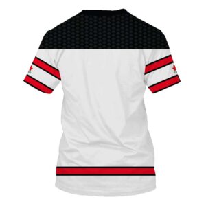 Hockey Canada Personalized White 3D Hoodie Shirt