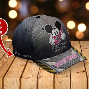 Houston Rockets Mouse Haters Gonna Hate Custom Name Hat Cap