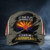 If The Flag Offends You Kiss My Arizonaass Classic Cap Hat