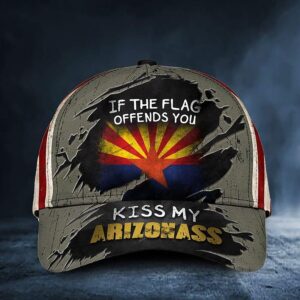 If The Flag Offends You Kiss My Arizonaass Classic Cap Hat