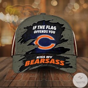 If The Flag Offends You Kiss My Bearsass Cap