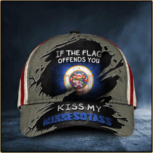 If The Flag Offends You Kiss My Minnesotass Cap