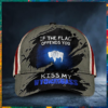 If The Flag Offends You Kiss My Wyoming Cap