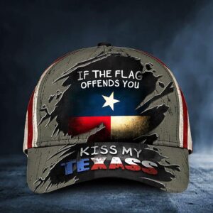 If You Flag Offends You Kiss My Texass Classic Cap