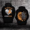 In March We Wear Orange Multiple Sclerosis Awareness 3D Hoodie %E2%80%93 Limited Edition