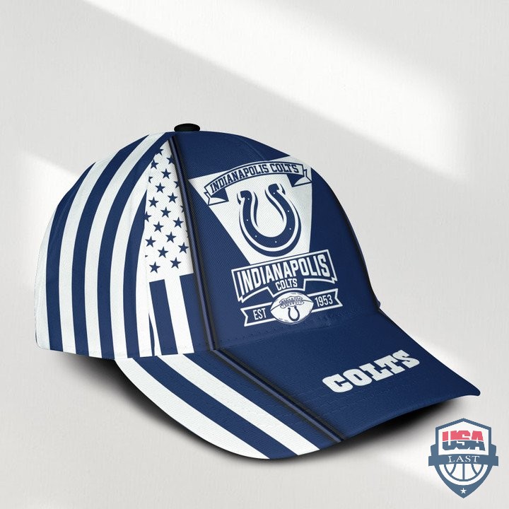 Indianapolis Colts American Flag Cap All Over Print Indianapolis Colts American Flag Cap All Over Print