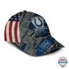 Indianapolis Colts Nfl Football Team American Flag Cracked Metal Classic Cap