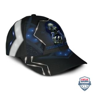 Indianapolis Colts Nfl Skull Ride Or Die Classic Cap