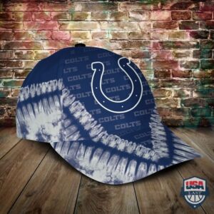 Indianapolis Colts Tie Dye Baseball Classic Cap