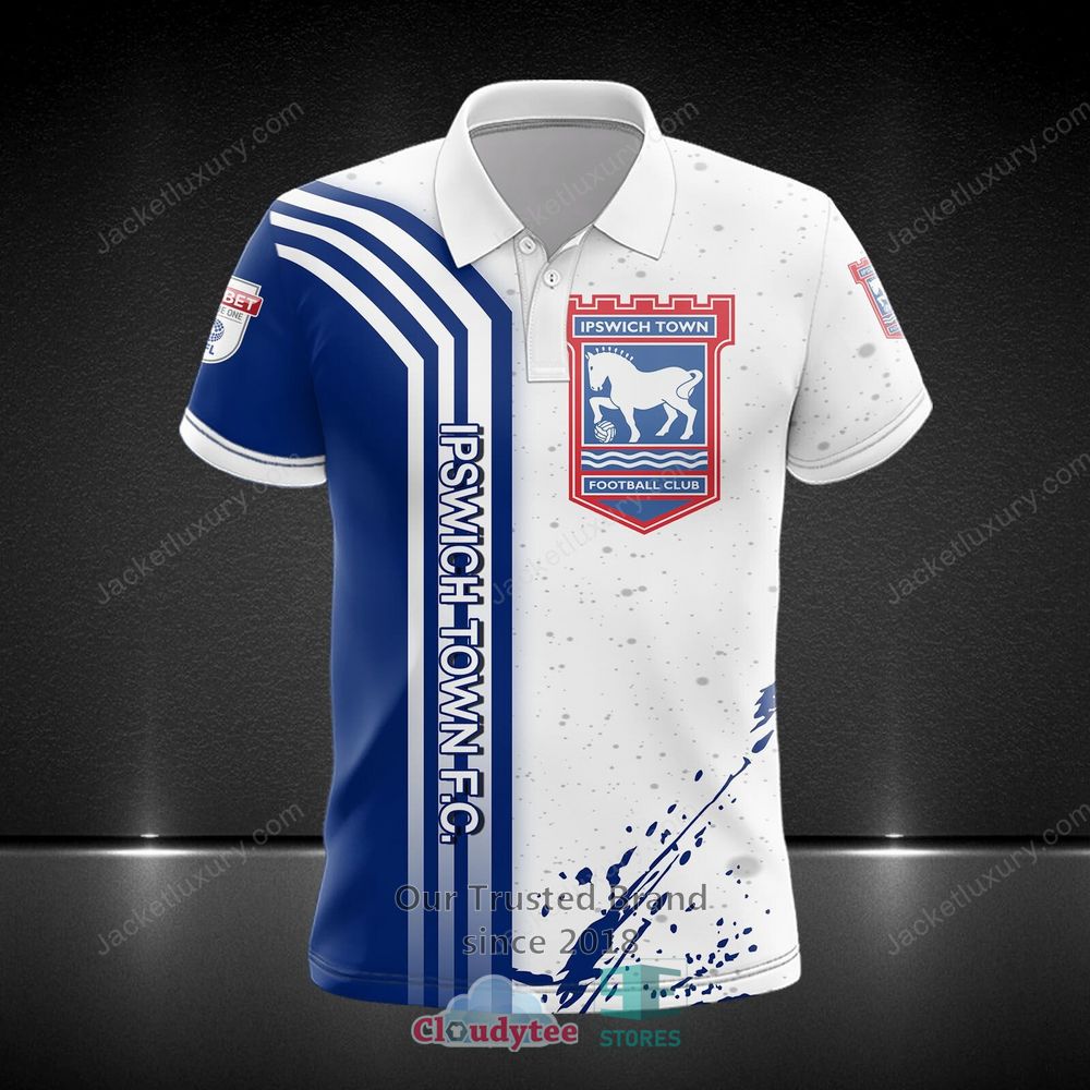 Ipswich Town F.C Blue White 3D Shirt, Hoodie - She has grown up know