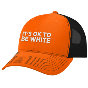 ItS Okay To Be White Trucker Cap Hat 6