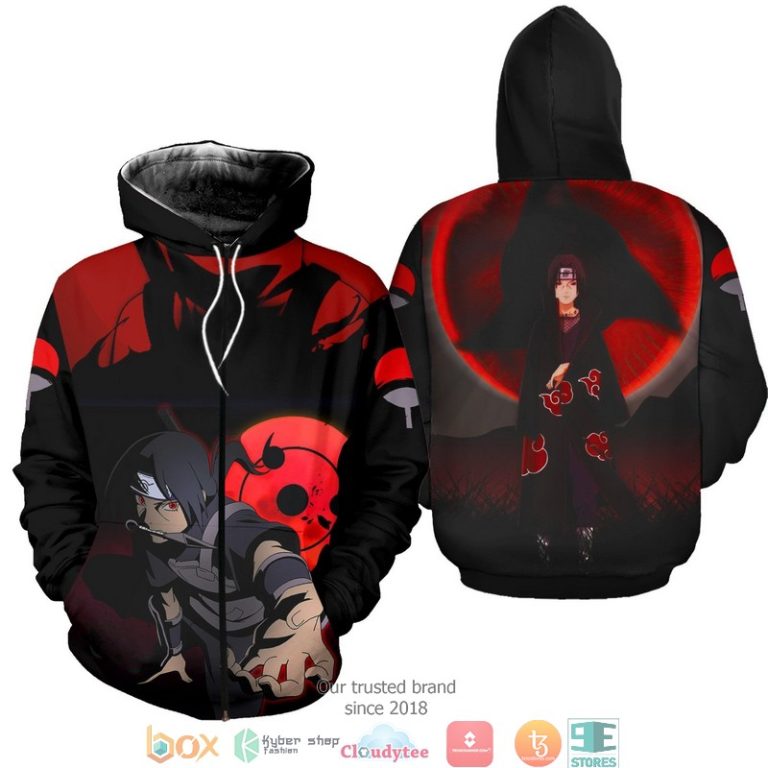 Itachi-Sharingan-Eyes-Akatsuki-Anime-3D-Shirt-Hoodie-1