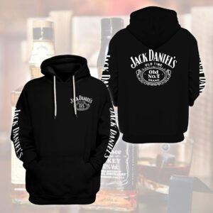 Jack DanielS Old No 7 Tennessee Whiskey Black 3D Shirt Hoodie
