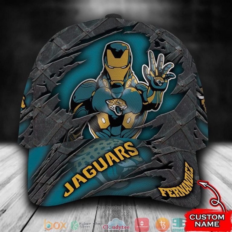 Jacksonville-Jaguars-Iron-Man-Nfl-Custom-Name-Cap-1
