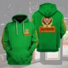 Jagermeister Green 3D Shirt Hoodie